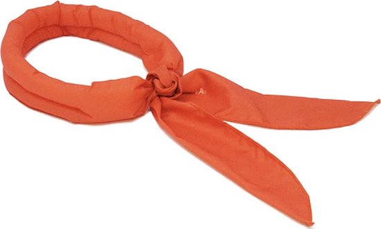 Premium kwaliteit Koelsjaal / Koelsjaaltje / verkoelende sjaal / Unisex koel sjaal - Oranje