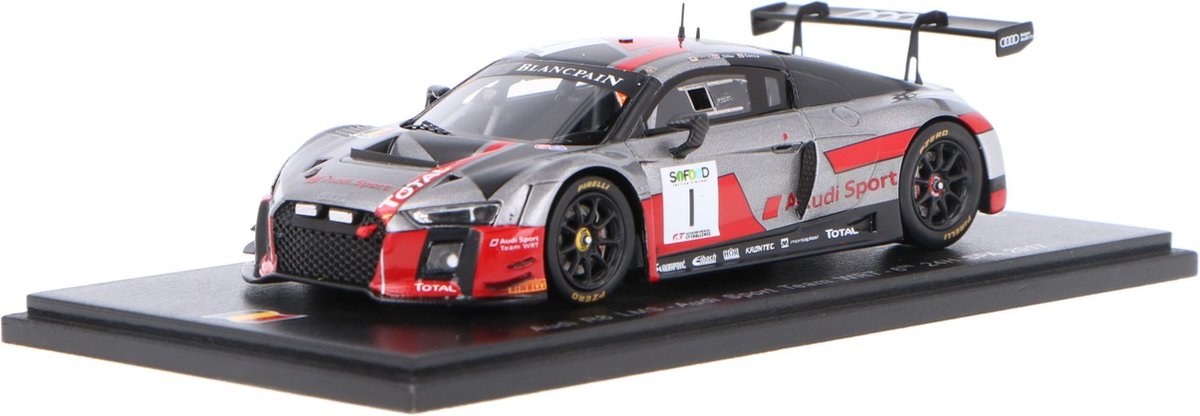 Audi R8 LMS Spark Models Modelauto 1:43 2017 Antonio Garcia / Nico Müller / Rene Rast Belgian Audi