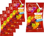 6 Zakjes Red Band Winegums á 100 gram - Voordeelverpakking Snoepgoed