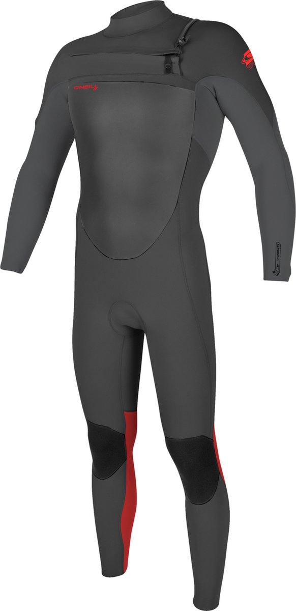 2024 O'Neill Youth Epic 4/3mm Borst Ritssluiting Gbs Wetsuit - Gr