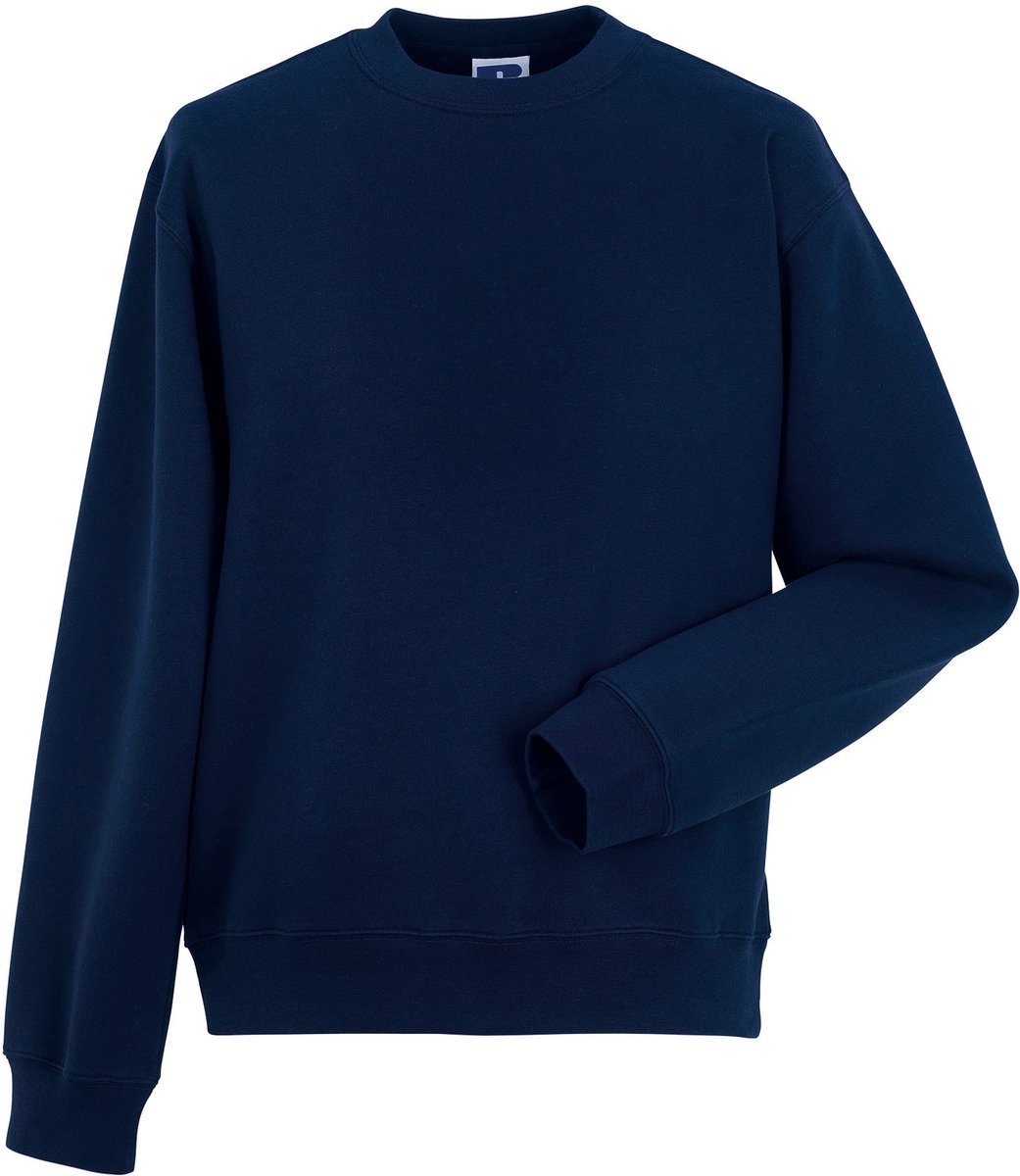 Authentic Crew Neck Sweater ‘Russell’ French Marineblauw