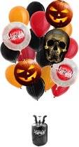 Balloon Gaz - Helium Cilinder 30 'Halloween' - Halloween - Halloween Decoratie - Halloween Versiering - Halloween Ballonnen