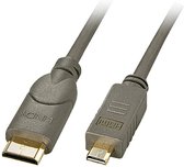 Lindy High-Speed-HDMI®-Kabel, Typ A (Mini) / Typ D (Micro),