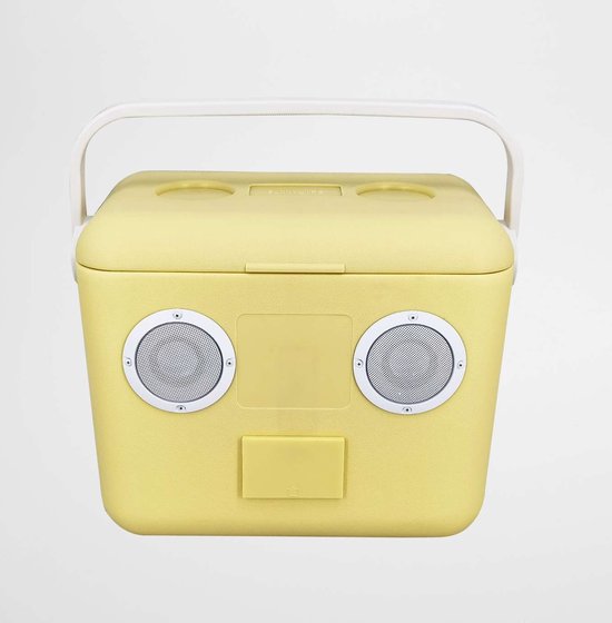 Beach Accessoires Koelbox Sounds met Speaker Bluetooth Pale Banana van Waikiki — afbeelding 3