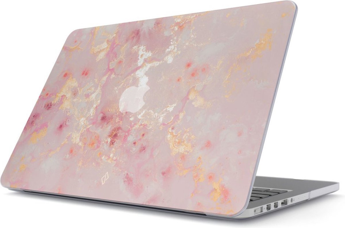 Burga Hard Case Apple Macbook Air 13 inch (2020) - Gouden Coral
