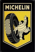Metalen wandbord Michelin - 20 x 30 cm