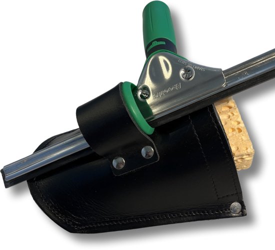 MAUS Classic - sac à peau de chamois en cuir avec manchon - sac pour éponge professionnel