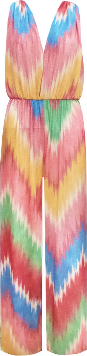 Ambika - Jumpsuit - Zigzag - Multi color - Koraal