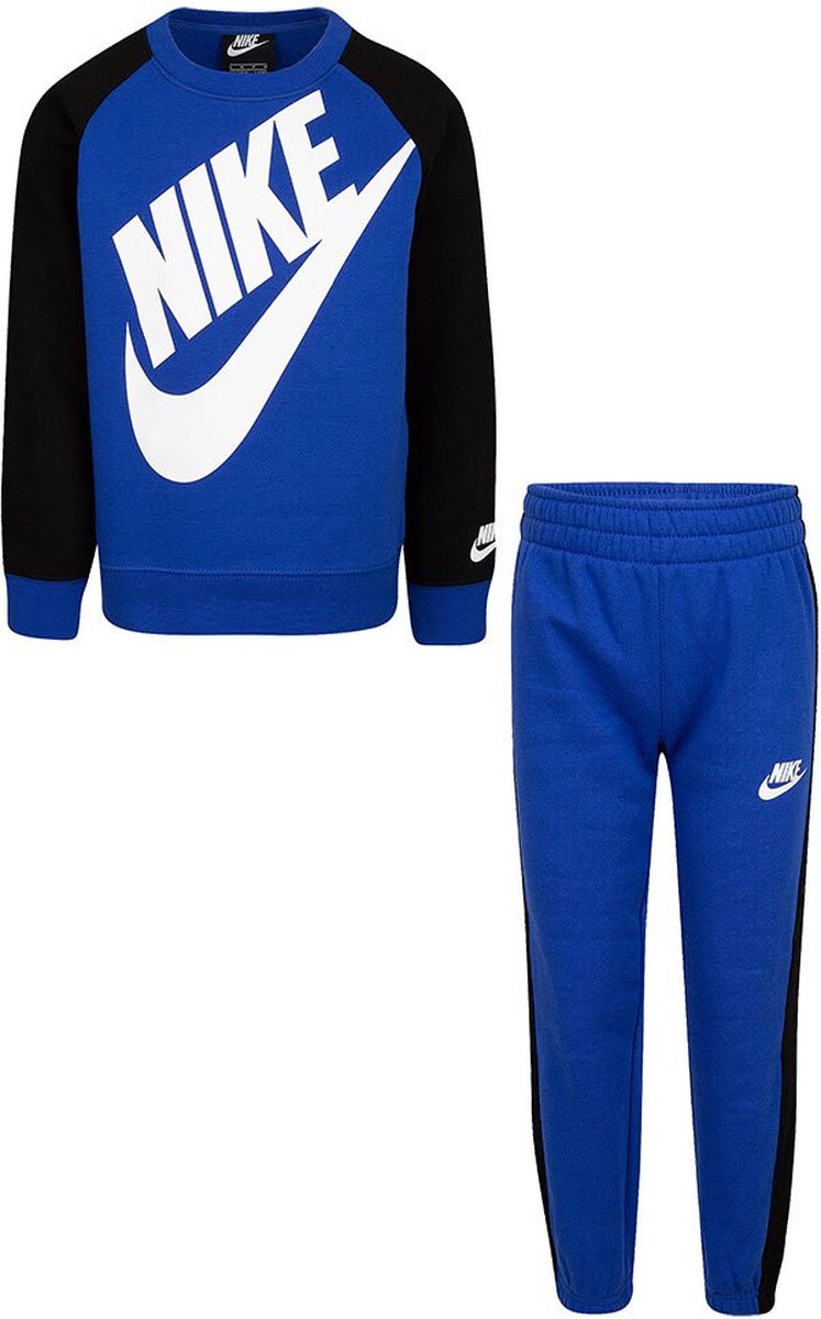 Nike Kids Futura Crew Trainingsjack Blauw 24 Months Jongens,Meisjes