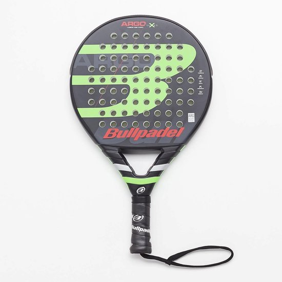 Bullpadel Argo.20 Padel Racket Zwart Groen bol