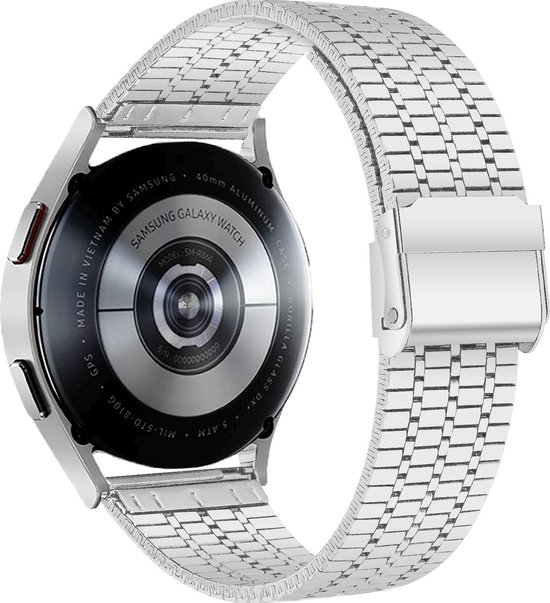Mobigear Stitched - Bracelet Samsung Galaxy Watch 5 (40mm) en Cuir