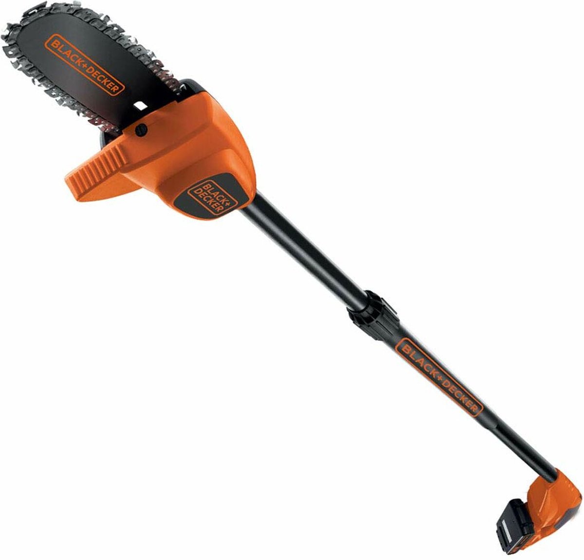 Bol.com BLACK+DECKER Lichtgewicht Lithium takkenzaag 18V. 2.0Ah. 20cm zwaardlengte. autonomie: 100x3.5cm - GPC1820L20-QW aanbieding