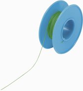 TRU COMPONENTS 1566855 Wire-wrap-draad Wire Wrap 1 x 0.13 mm² Groen 15 m