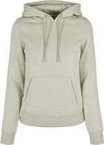 Dames Heavy Hoodie met capuchon Soft Salvia - S