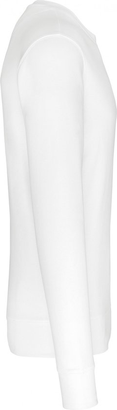 Sweatshirt Unisex 4XL Kariban Ronde hals Lange mouw White 85% Katoen, 15% Polyester
