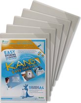 Djois KANG Easy Load magnetische presenteertas A4 - PVC - wit - pak 5 stuks