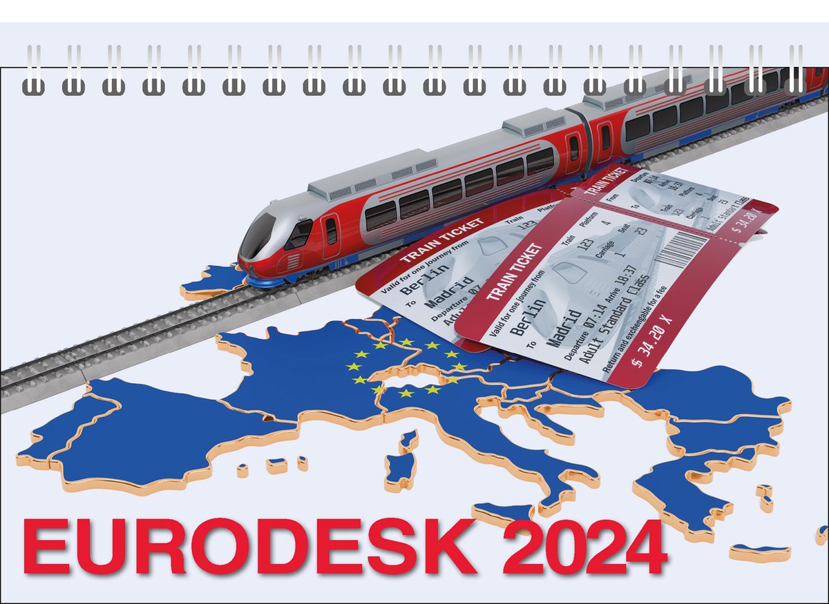Euro bureaukalender 2024