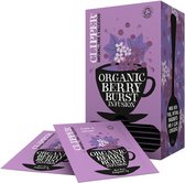 Clipper Tea Infusion thee berry burst infusion, fairtrade biologisch 2 gram per zakje, 6 dozen x25 zakjes in envelop