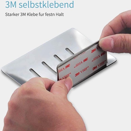 Deurnummer - 7 Bordje Roestvrij Staal Zelfklevend 60 Mm