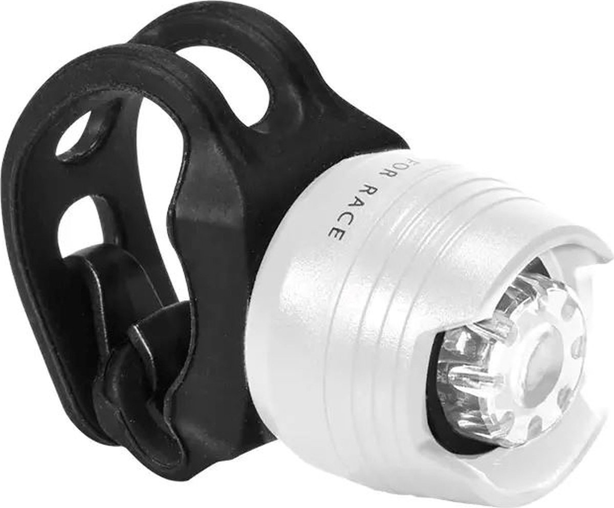 RFR Light Diamond - LED fietsverlichting - 3 Lichtstanden - Waterbestendig - Incl. batterijen - Wit