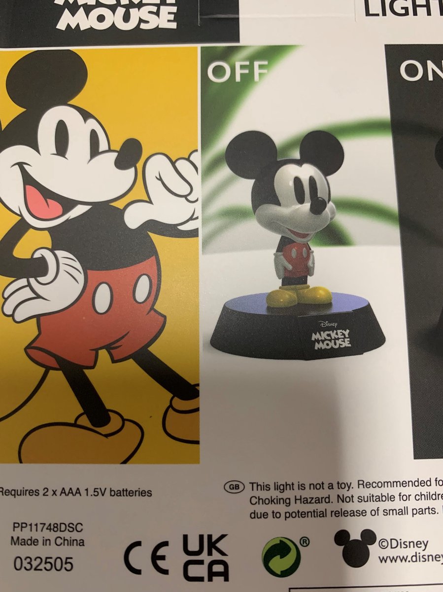 Disney - Mickey Mouse Icon Light - Lampje | bol.com