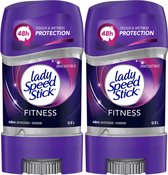 Lady Speed Stick Fitness Deodorant Gel Stick - Sportieve Frisheid - 2 x 65g