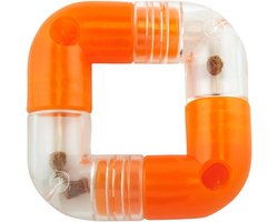 Orbee-Tuff Link - Snack Ball for Dogs - Dog Toy - Orange