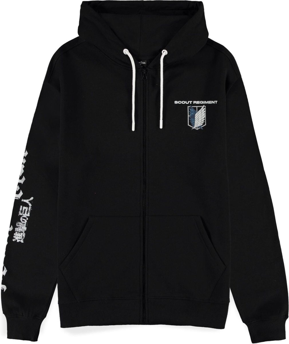 Attack On Titan - Eren Jaeger Vest met capuchon - XS - Zwart