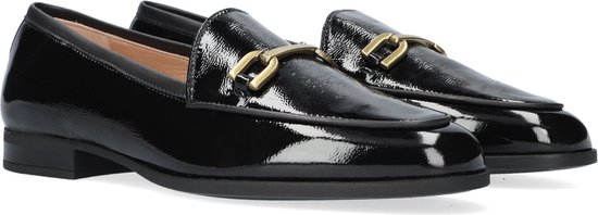 Unisa Daimiel Loafers - Instappers - Dames - Zwart - Maat 40