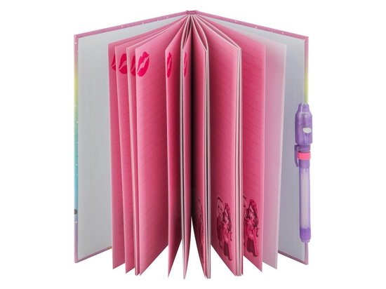 Journal intime pour Filles - Couleur : rose - Journal avec stylo  invisible/encre