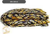 Couette panthère sans housse | 240x220 cm - Couette imprimée - Couette colorée - Dekbed imprimée - Couette sans housse lavable - Couette été toute saison & couette hiver