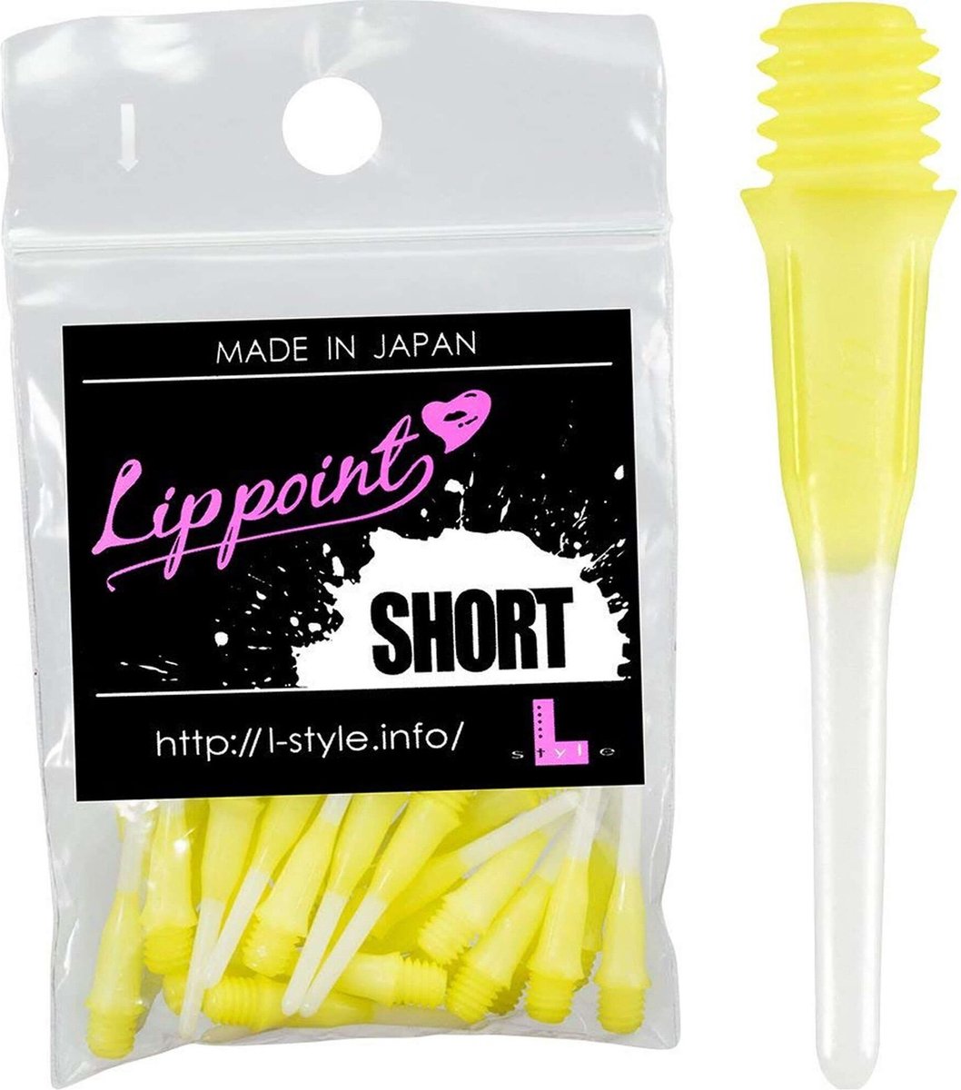 L-Style Short Lip 2-Tone Yellow - Soft Tip