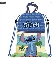 Lilo & Stitch luxe zwemtas / rugzak / gymtas - blauw
