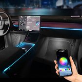 Tesla Model Y 3 Facelift Ambient Light Middenconsole en Dashboard LED Sfeer Binnen Verlichting Auto Accessoires