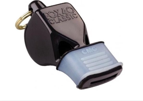 FOX 40 Classic CMG Arbiters Whistle Zwart