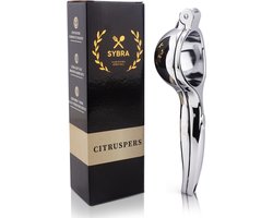 Sybra Citruspers - Citroenpers - Limoenpers - Sinaasappel juicer - Handmatige Fruitpers - Metaal