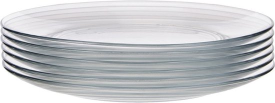 Platt tallrik Duralex Lys Cristal Transparent (ø 23,5 x 2,2 cm)