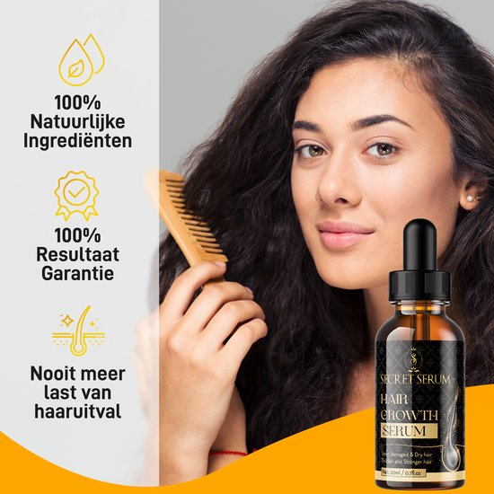 Secret Serum Haargroei Serum Meer Volume Sterker En Dikker Haar