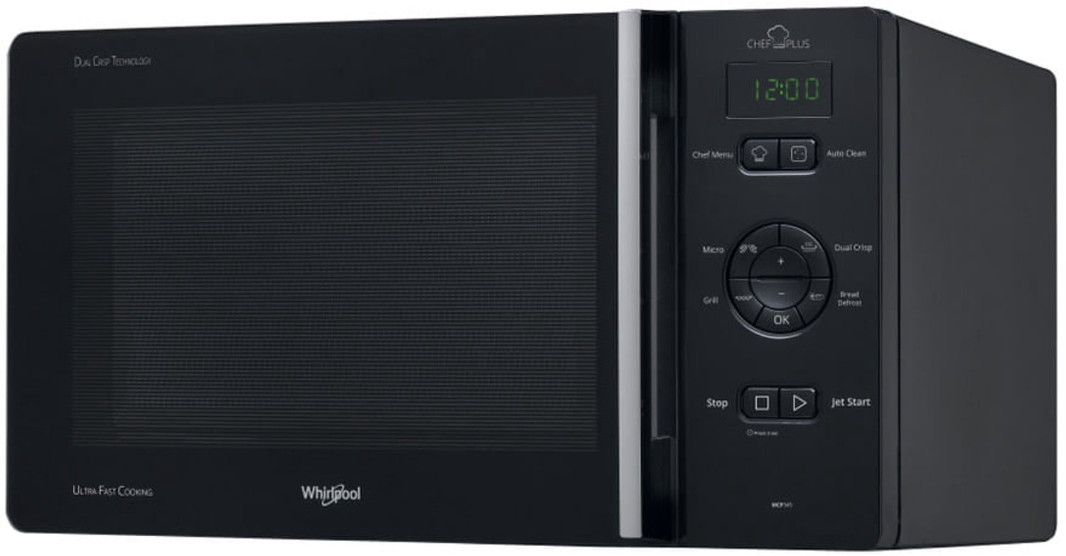 Whirlpool Magnetron Chef Plus 25L Zwart MCP345BL