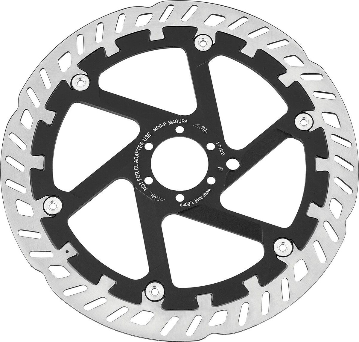 Magura Remschijf Optimized Kit E-MTB MDR-P 6-Gaats 203mm