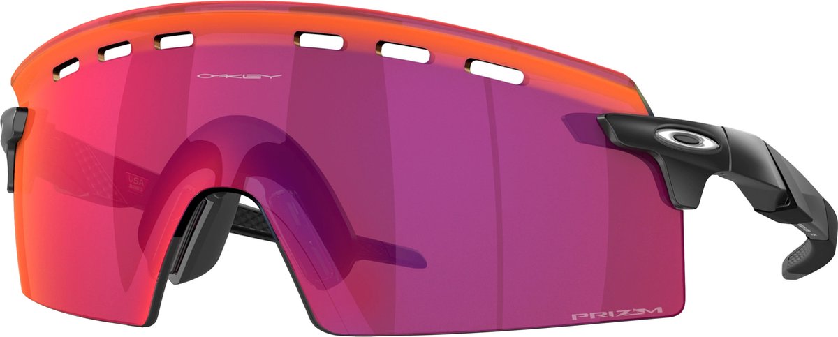 Oakley Encoder Strike Vented Matte Prizm Road OO9235-02 Zwart