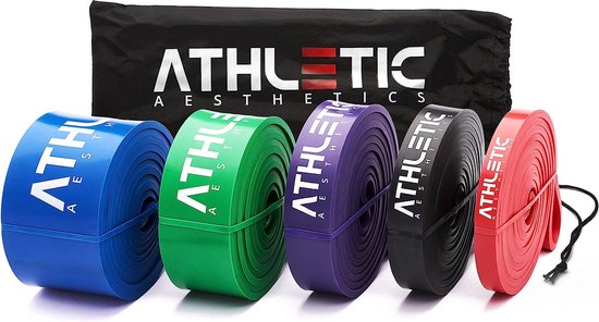 VIA FORTIS premium weerstandsbanden handleiding met oefeningen en tas, weerstandsbanden, optrekband en optrekhulp, fitnessband, trainingsbanden voor fitness en krachttraining