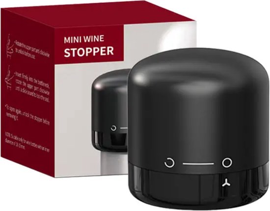 Point-Virgule Wijnafsluiter - Vacuümstop