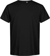 Herenshirt 'Premium-T Organic' met ronde hals Black - 7XL