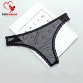 Zwarte Transparante Slip | Doorzichtige String | Sexy thong ondergoed | Naadloos | Zeer uitdagend | Goede kwaliteit