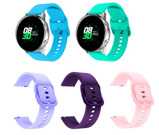 Bracelets Smartwatch - Lot de 5 - Convient pour Samsung Galaxy Watch 5  (incl. Pro) et... | bol