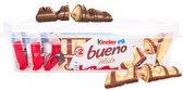 Kinder Bueno chocolade mix: Bueno Melk (5 stuks) & Bueno Wit (5 stuks) - 410g