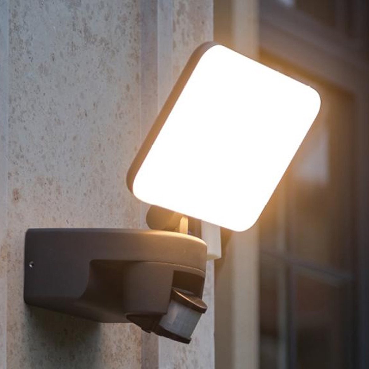 Wandlamp voor buiten met verstelbare lichthoek en sensor - Dexter