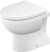 Duravit No.1 staand toilet diepspoel en rimless afvoer verticaal 40 x 37 x 56 cm, hoogglans wit