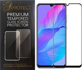 APROTECT® - Screenprotector geschikt voor Huawei P30 - Tempered glass - Geschikt voor Huawei P30 - Full Cover Screen protector
